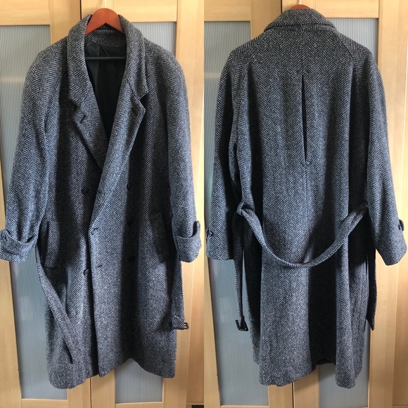 Fred Segal Other - Vintage Fred Segal Herringbone Wool Duster